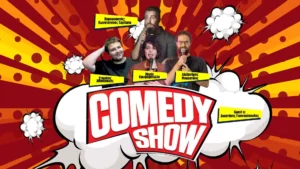 Read more about the article Stand-Up Comedy Show στις 30 Απριλίου