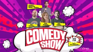 Read more about the article Stand-Up Comedy Show στις 18 Ιουνίου